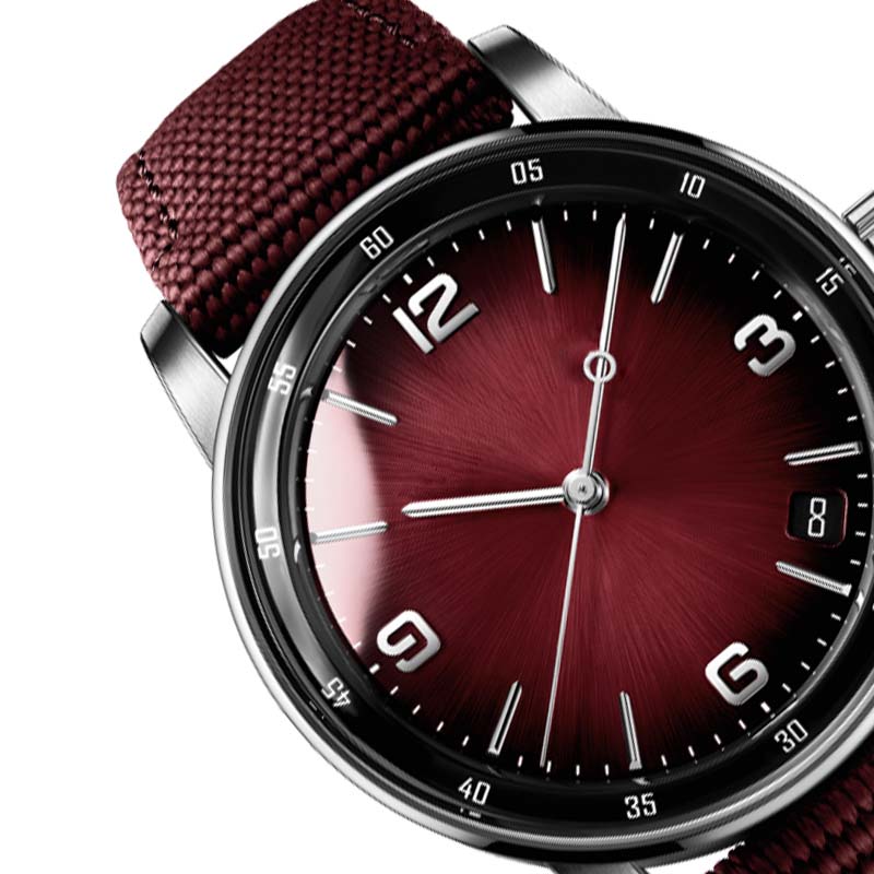 China Factory Business Style Mans Red Watch