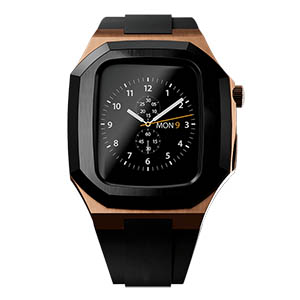 Apple Sport Watches Case For Men Stainless Steel With Rubber Band Top Watch Manufacturers BH-3013