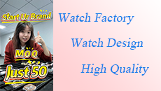 Low moq to start your watch brand!